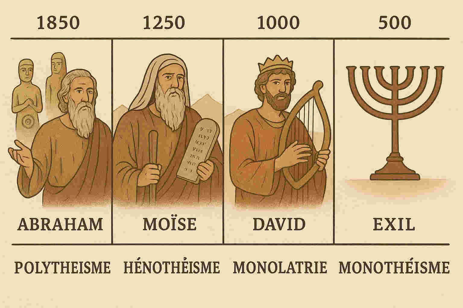 monolatrie-monothéisme
