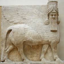Un lammasu assyrien, 721 av. J.-C.
